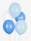 Anniversaire - Ballons - Trio bleu