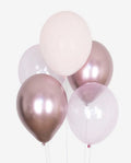 Anniversaire - Ballons - Mix rose
