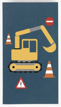 Anniversaire - carnet - thème chantier