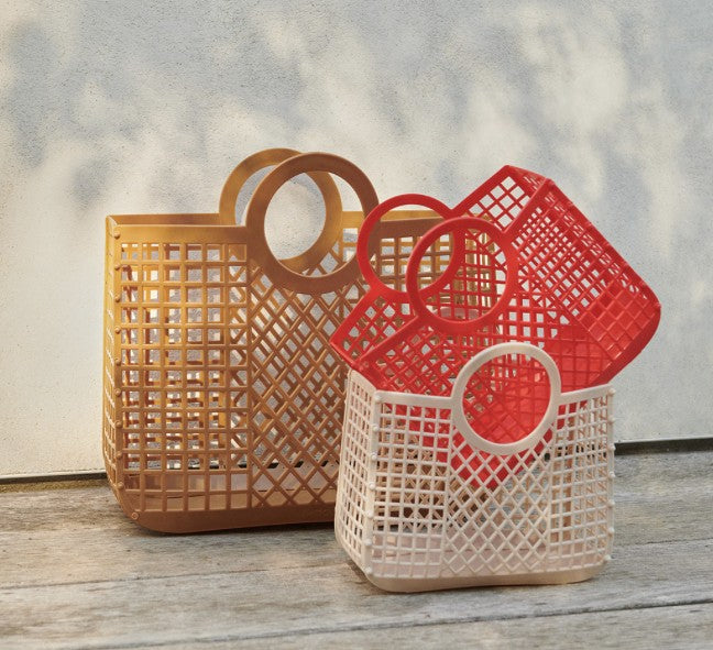 Panier Bloom - yellow