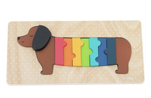 Puzzle / encastrement en volume - chien