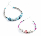 Foison de perles - Perles Alphabets Argent