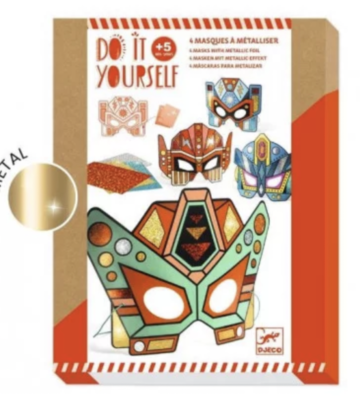 Do it Yourself - Masques à métalliser - Super robots