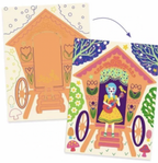 Cartes à gratter - Drôles de maisons