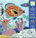 Coloriages brillants - Sous la mer