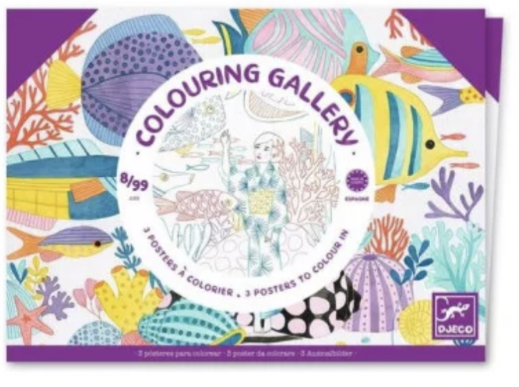 Coloriage poster - Japon