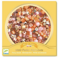 Foison de perles - Perles Alphabets Or