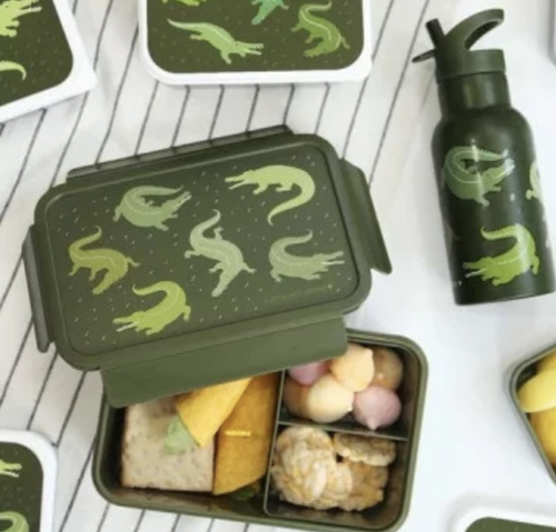 Boîte à goûter - BENTO - Crocodiles