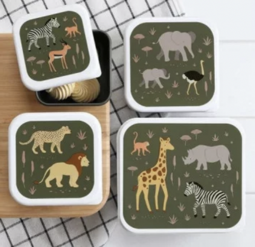Boîte à goûter - snack box - Savannah