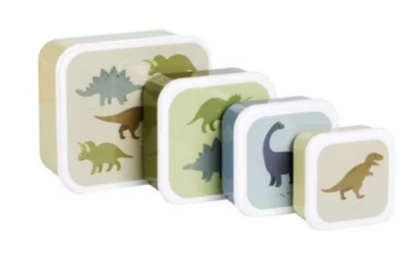 Boîte à goûter - snack box - Dinosaures