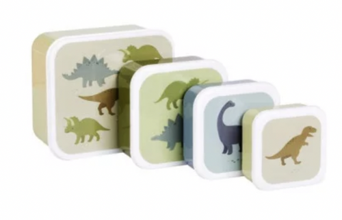 Boîte à goûter - snack box - Dinosaures