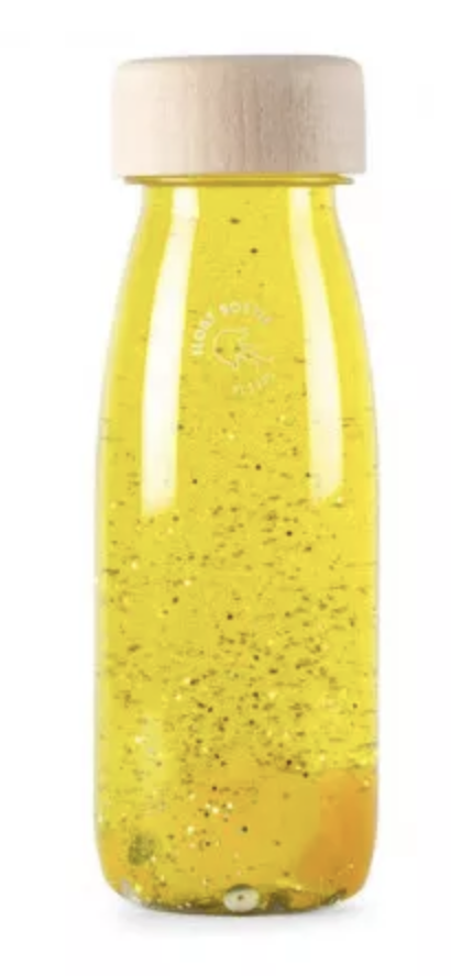 Bouteille sensorielle - FLOAT - Yellow