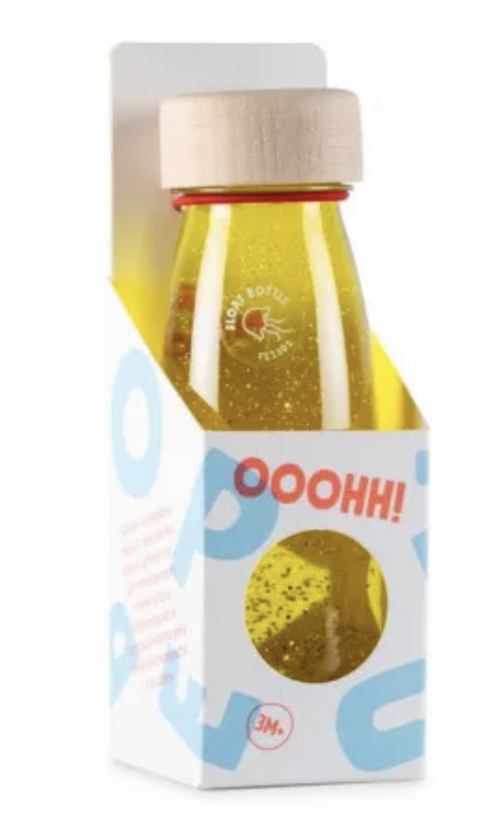 Bouteille sensorielle - FLOAT - Yellow