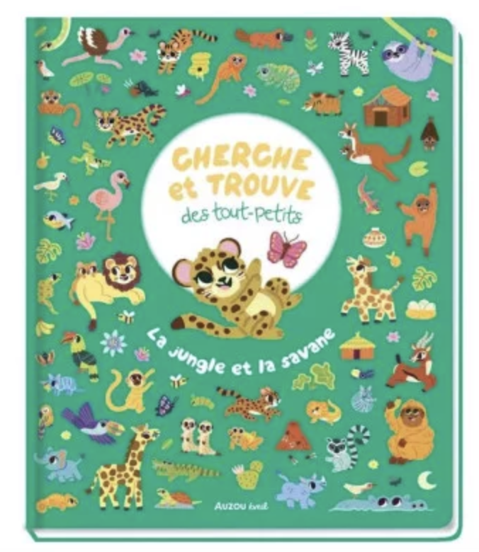 Cherche et trouve des tout-petits - Jungle
