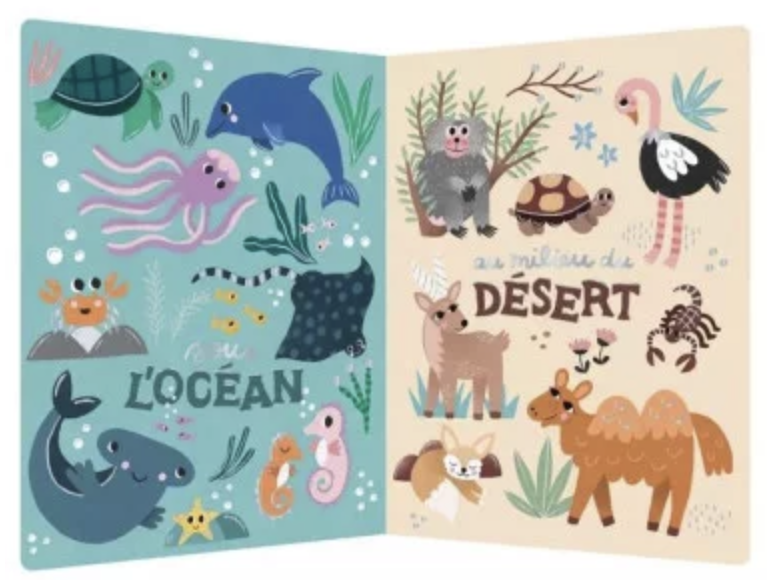 Mes 100 animaux à découvrir - Michelle Carlslund