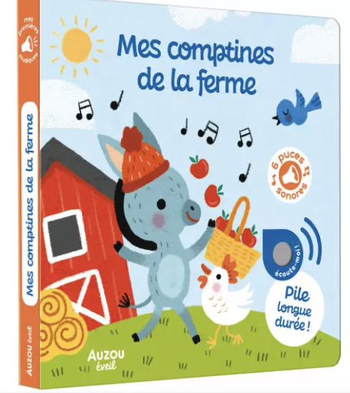 Livre musical - Mes comptines de la ferme