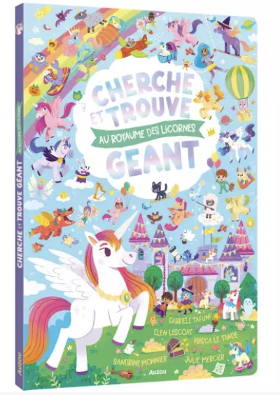 Cherche et trouve géant - Au Royaume des licornes
