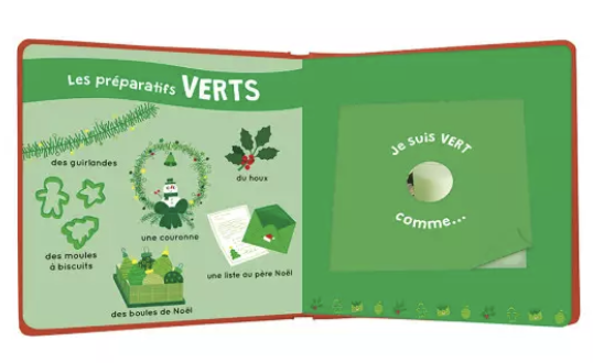 Mon Livre des Odeurs et des Couleurs - Joyeux Noël