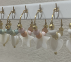 Boucles d'oreilles "Les Chanceuses Etoile " - Rose
