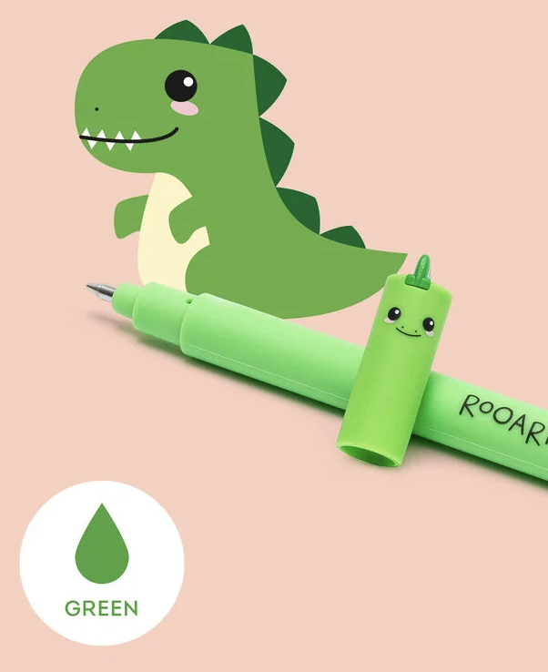 Stylo effaçable - Dinosaure