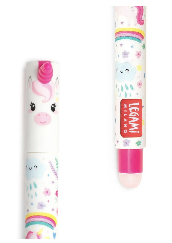 Stylo effaçable - Licorne