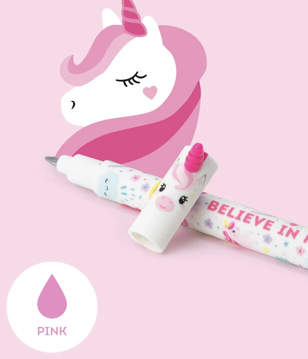 Stylo effaçable - Licorne
