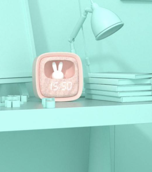 Réveil - Billy Clock - Pink