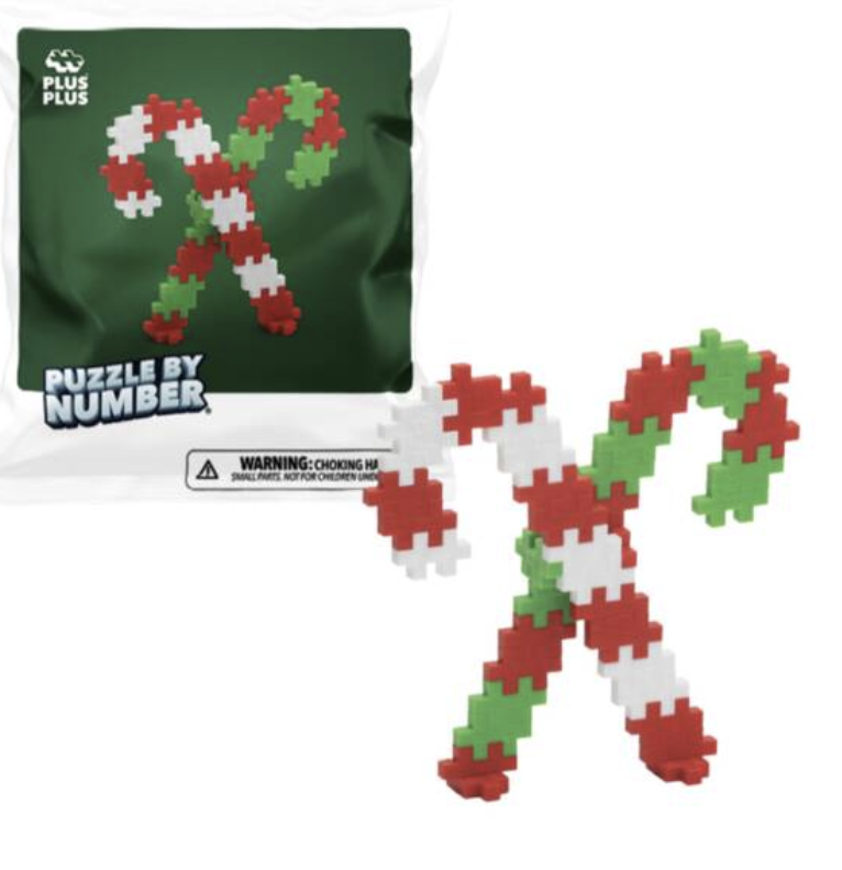 Plus-plus - Sachets Noël - Sucre d'orge