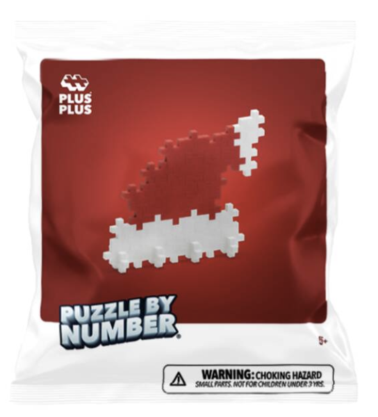 Plus-plus - Sachets Noël - Bonnet