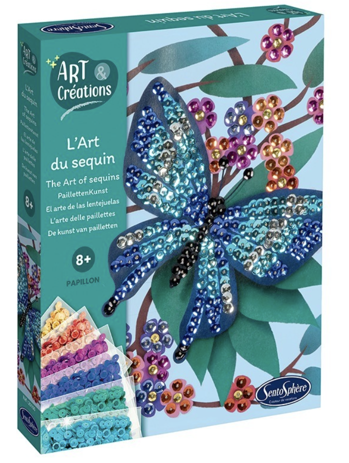L'Art du Sequin : Papillon