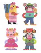 Créer avec des stickers - Eclatant