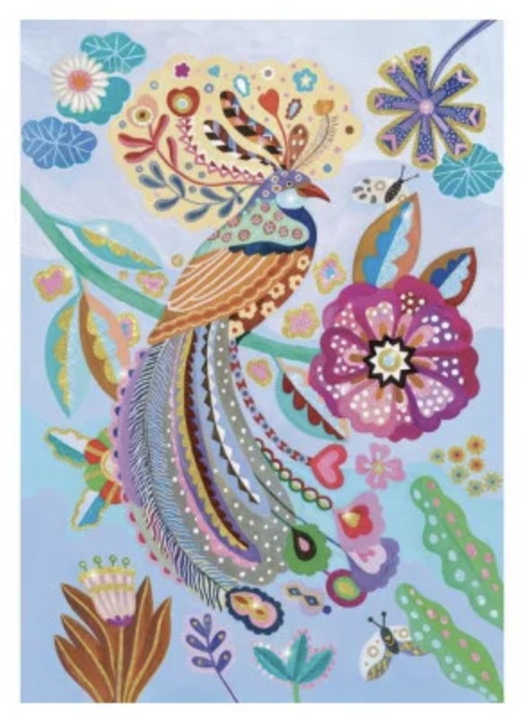 Puzzle - L’oiseau étincelant -  50 pcs