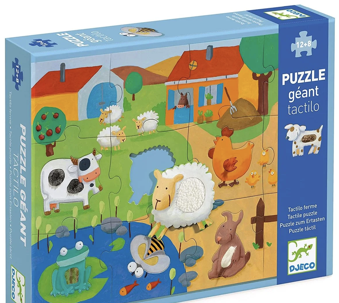 Puzzle géant - Tactilo ferme