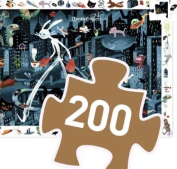 Puzzle d'observation - Night City