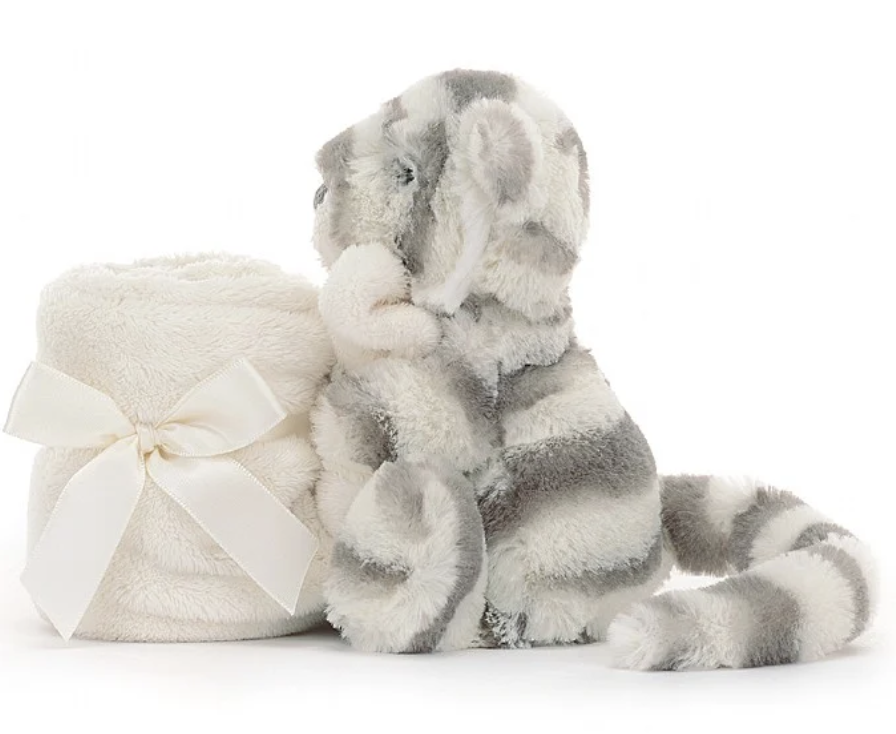 Doudou Tigre - Snow Tiger Bashful