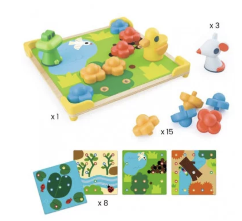 Jeu éducatif - Mosaïco - Ducky  & Co
