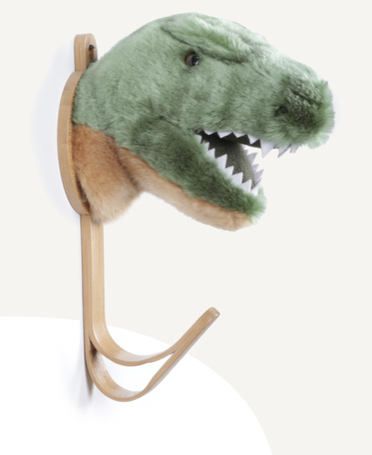 Patère murale - T-Rex