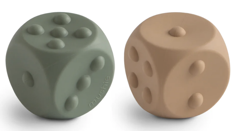 Dés en silicone - Plusieurs Coloris