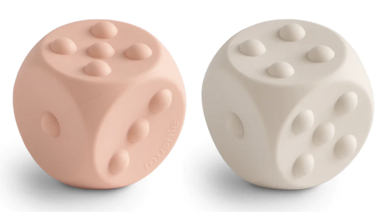 Dés en silicone - Plusieurs Coloris