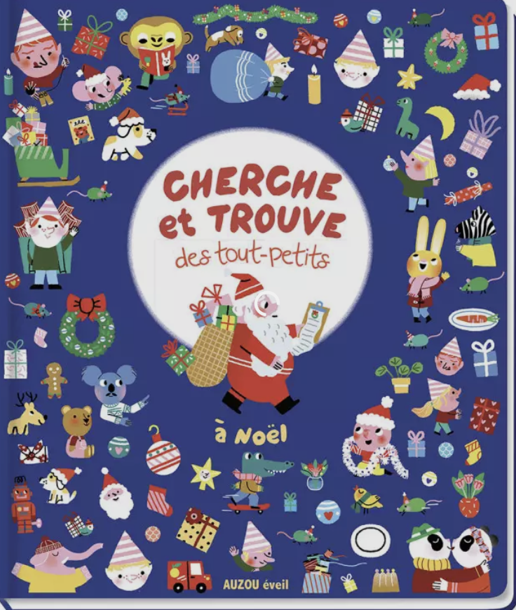 Cherche et trouve des tout-petits - à Noël