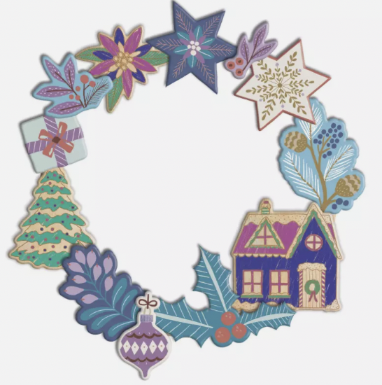 Ma superbe couronne de Noël  -