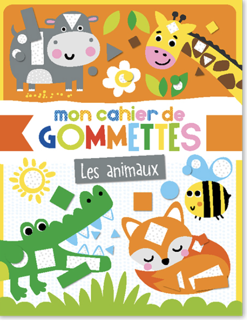 Mon cahier de gommettes - Les animaux