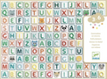 Gommettes - Alphabet