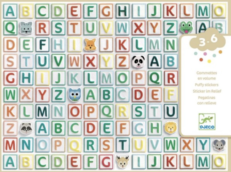 Gommettes - Alphabet
