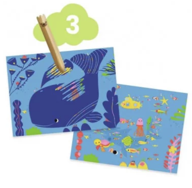Coffret 6 activités créatives - La souris et ses amis