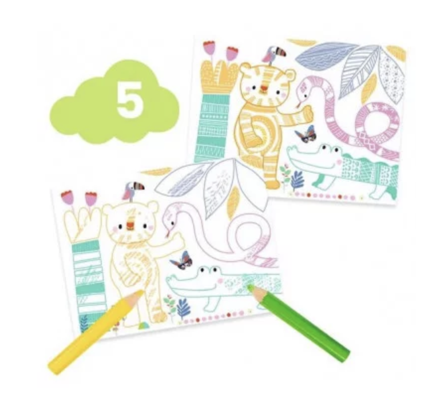 Coffret 6 activités créatives - La souris et ses amis