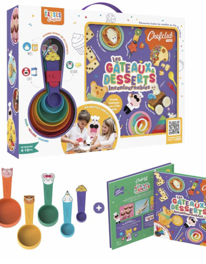 Coffret Chefclub - Gâteaux et desserts incontournables