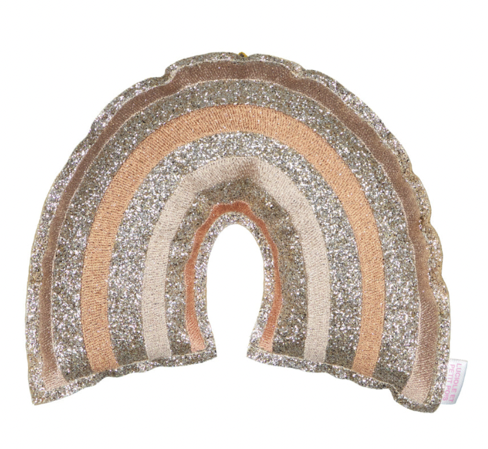 suspension murale - arc en ciel beige