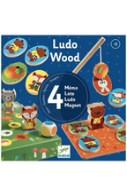 Ludo wood - 4 games