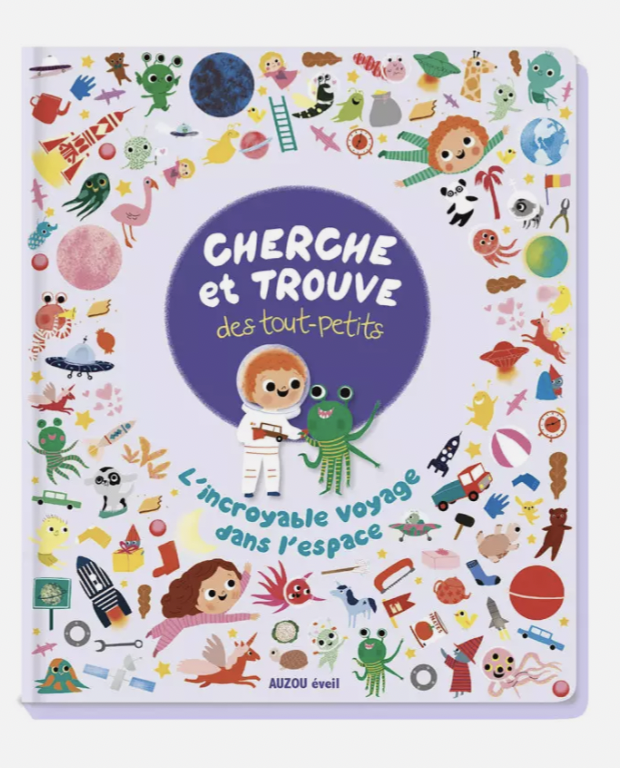 Cherche et trouve des tout-petits - L'incroyable voyage dans l'espace
